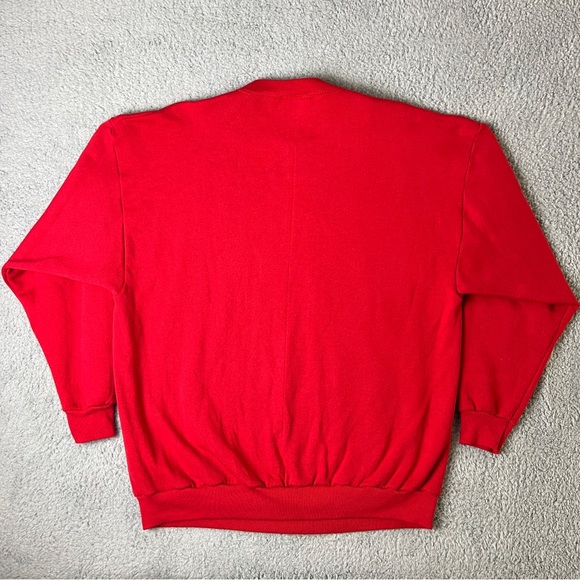 Vintage Mickey Mouse Disney Unlimited Sweatshirt Red Size XL Unisex - Picture 4 of 10